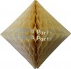 (image for) Classic and Vintage Ivory Hanging Diamond Decoration (12 pcs)