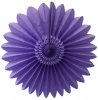 Tissue Fanburst Decoration Lavender (12 pcs)