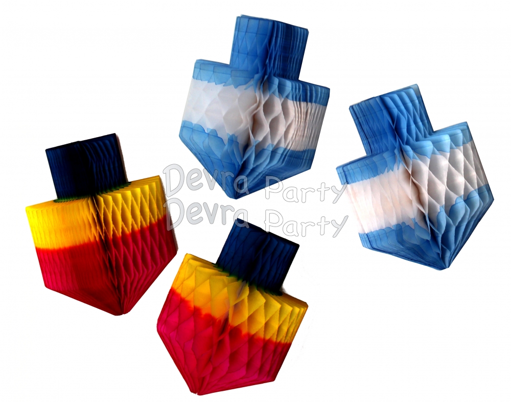11 Inch Dreidel Decorations (12 pcs) - Click Image to Close
