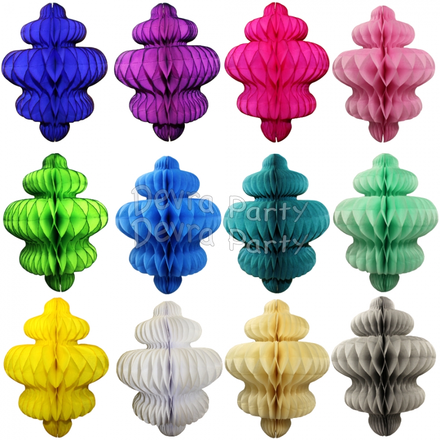 10 Inch Honeycomb Chandelier Decoration (12 pcs) - Click Image to Close