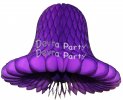 (image for) Purple Honeycomb Bell (12 Pieces)