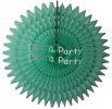 (image for) 21 Inch Tissue Fan Mint Green (12 pcs)