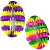 (image for) Honeycomb Easter Egg Striped 16 inch (12 pcs)