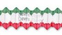 (image for) Christmas Red/White/Green Arch Garland (12 pcs)