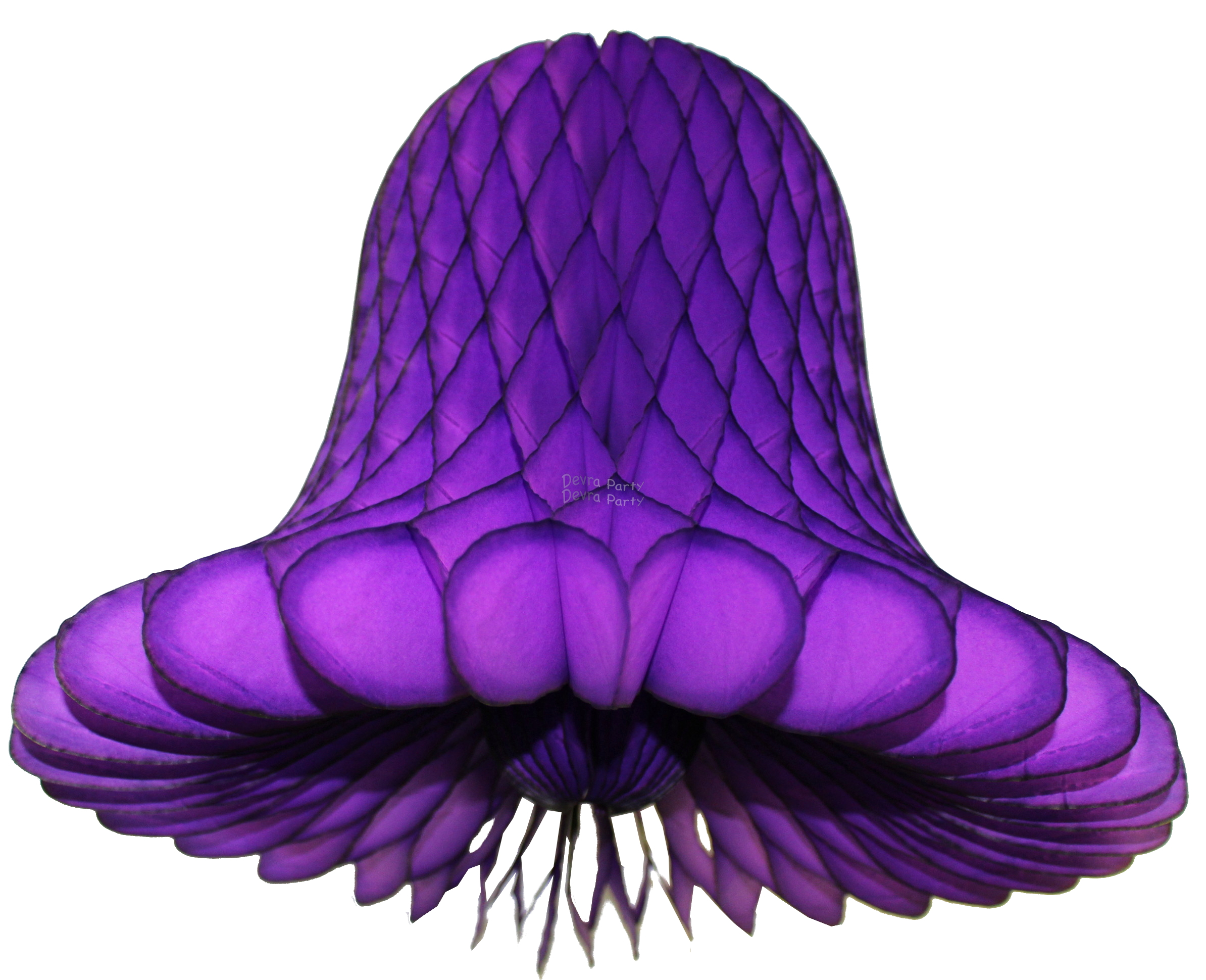 (image for) Purple Honeycomb Bell (12 Pieces)