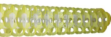 (image for) Yellow Full Tissue Garland (12 pcs)