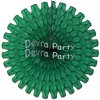 (image for) Dark Green 18 Inch Tissue Paper Fan (12 Pieces)