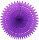 21 Inch Tissue Fan Purple (12 pcs)