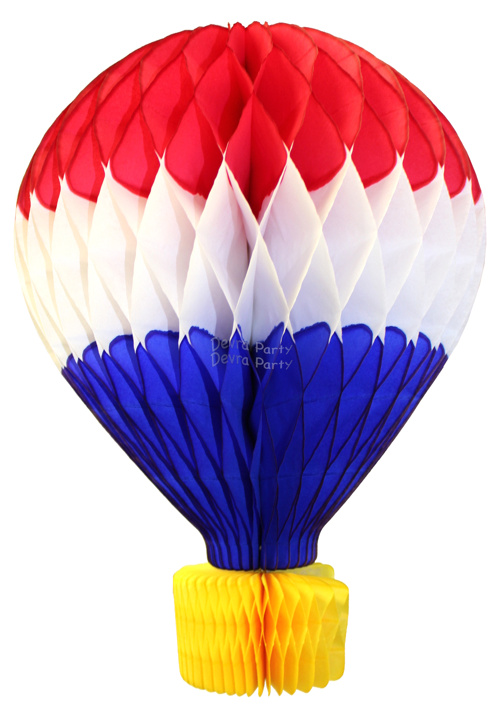 (image for) Patriotic Hot Air Balloon Decoration (6-pack)