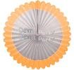 (image for) 27 Inch Deluxe Fan Peach White (12 pcs)