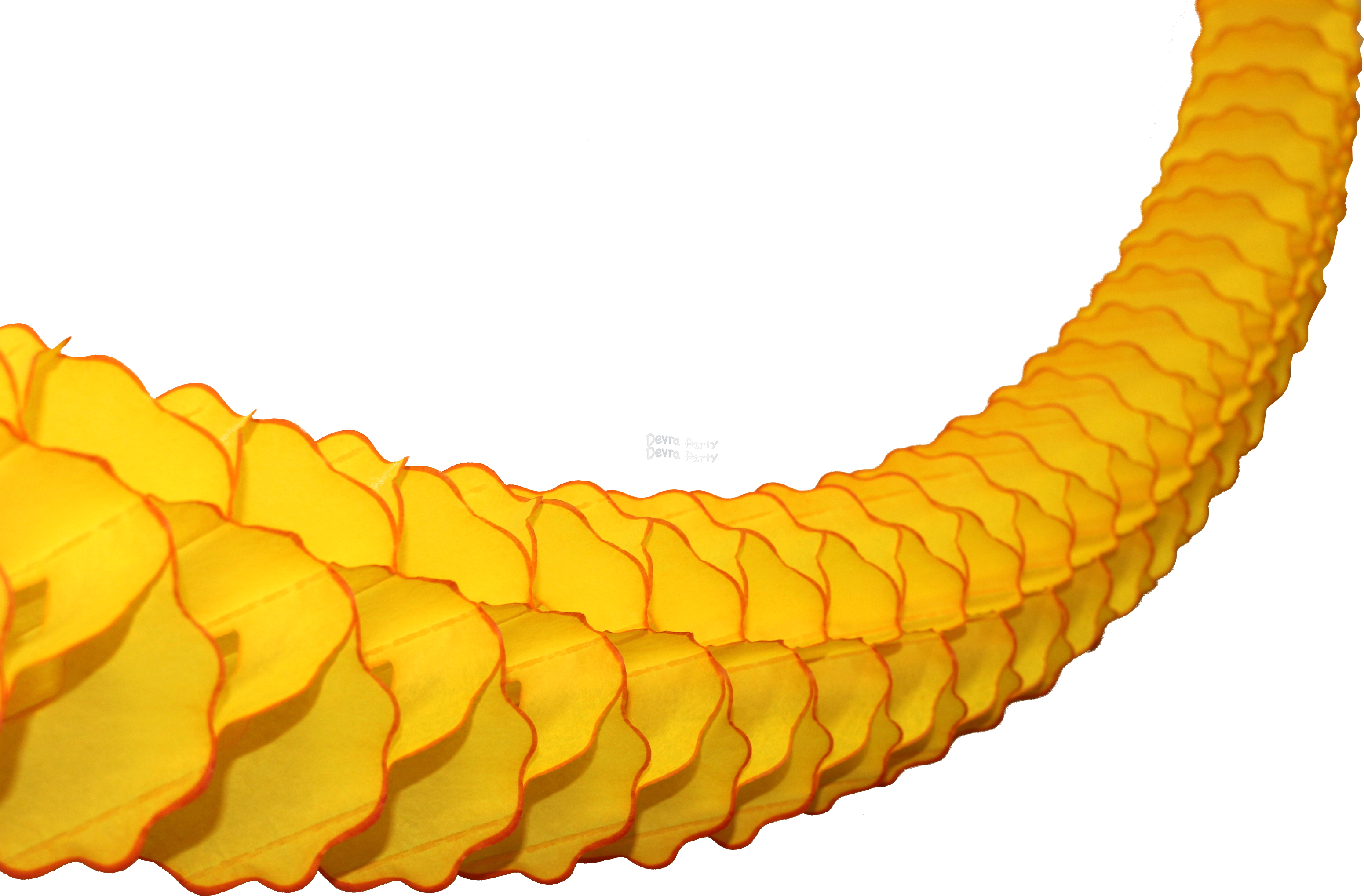 (image for) 12 Foot Gold Oval Garland (12 pcs)