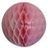 (image for) Light Pink Tissue Paper Balls (12 pcs)
