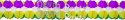(image for) 12 Foot Mardi Gras Cross Garland Decoration (12 pcs)