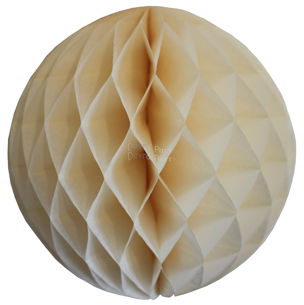 (image for) Ivory Tissue Paper Ball - Classic Ivory (12 pcs)