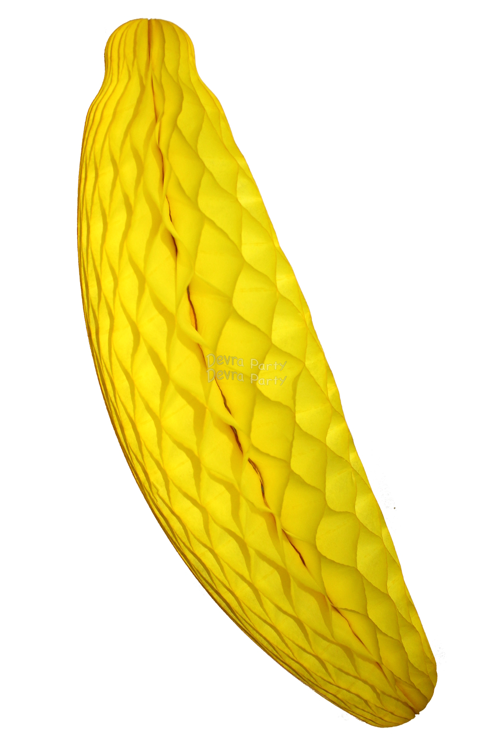 (image for) Honeycomb Banana Decoration, 15 Inch, Classic Yellow (Dozen)