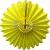 (image for) Yellow Honeycomb Fanburst Decoration (12 pcs)