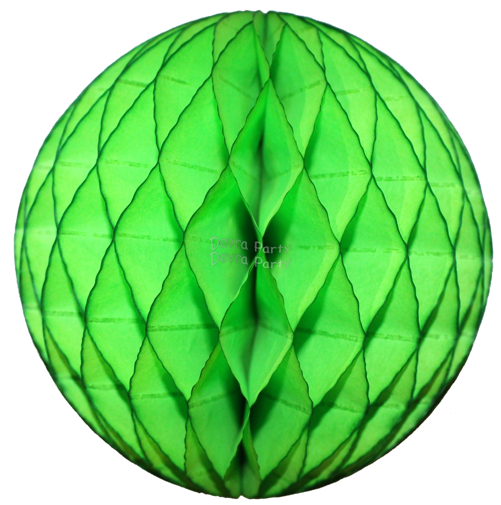 (image for) Lime Green Tissue Paper Ball (12 pcs)