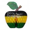 (image for) Jamaican Honeycomb Paper Apple Decoration, 14 inch (12 pcs)