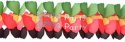 (image for) 12 Foot Cross Garland Kwanzaa (12 pcs)