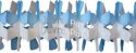 (image for) 12 Foot Winter Spider Fringe Garland (12 pcs)