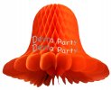 (image for) Orange Honeycomb Bells (12 Pieces)