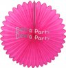 (image for) 27 Inch Cerise Tissue Paper Deluxe Fan (12 pcs)