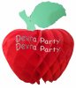 (image for) Honeycomb Paper Apple Decoration, 14 inch (12 pcs)