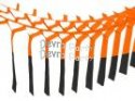(image for) Halloween Streamer Garland Decoration (12 pcs)