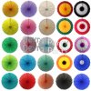 (image for) 27 Inch Tissue Paper Deluxe Fan (12 pcs)