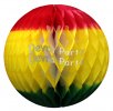 (image for) Fiesta Red/Yellow/Green Tissue Paper Balls (12 pcs)