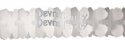 (image for) 12 Foot Cross Garland Decoration White (12 pcs)