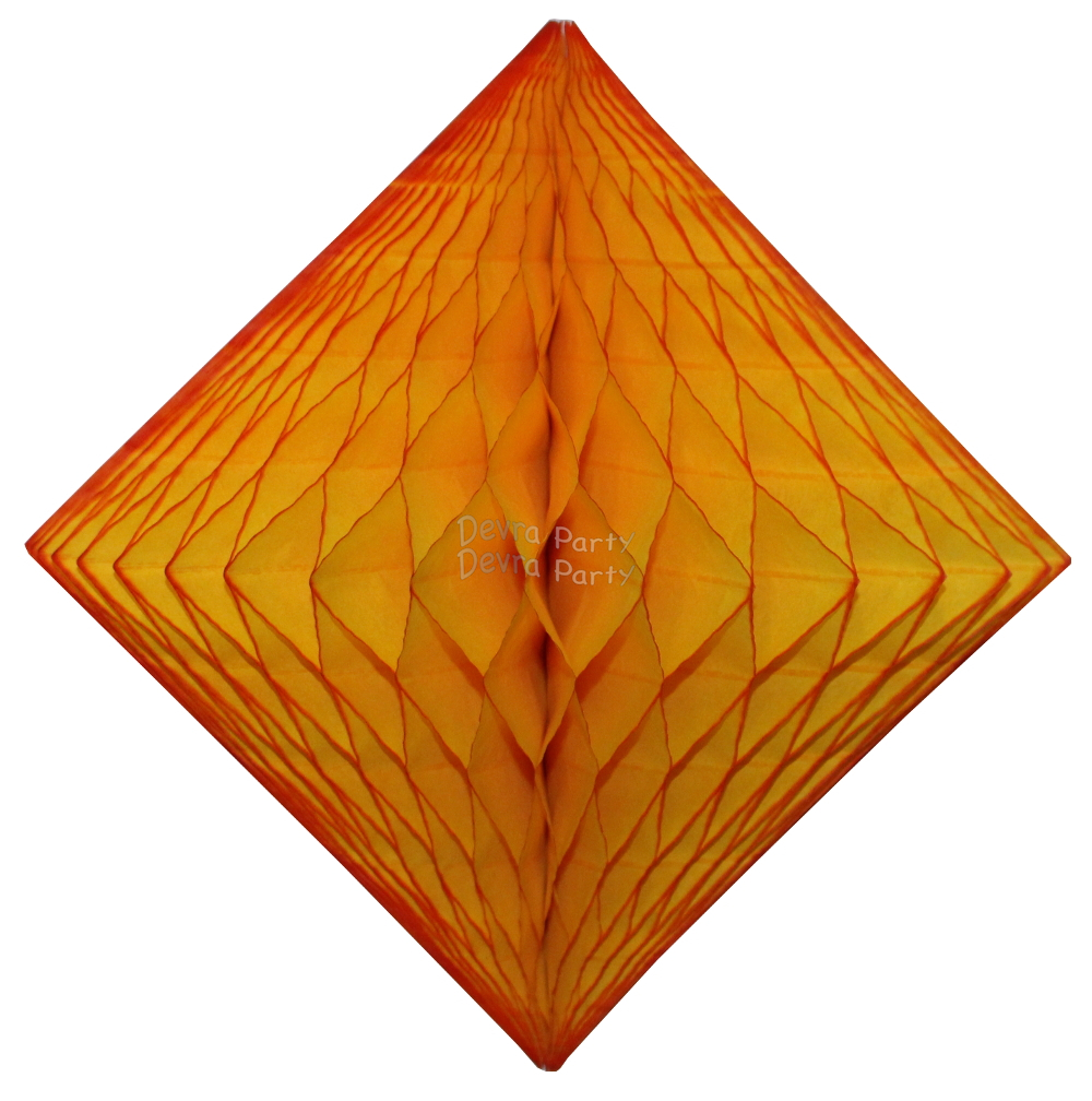 (image for) Gold Hanging Diamond Decoration (12 pcs)