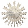 (image for) 15 Inch White Tissue Paper Snowflake Decoration (12 pcs)
