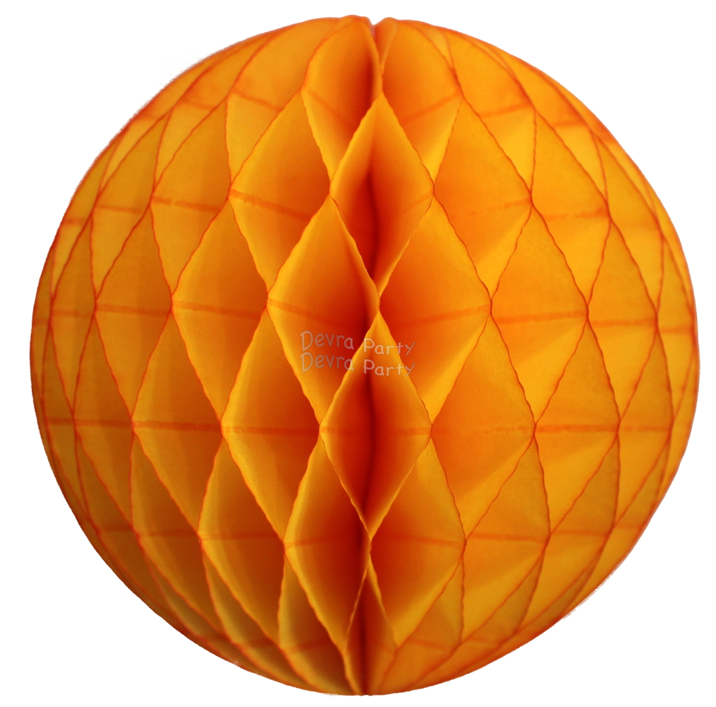 (image for) Gold Tissue Paper Ball (12 pcs)