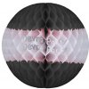 (image for) Black and White Tissue Ball Decorationl (12 pcs)