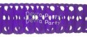 (image for) Purple Full Tissue Garland (12 pcs)