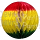 Fiesta Red/Yellow/Green Tissue Paper Balls (12 pcs)