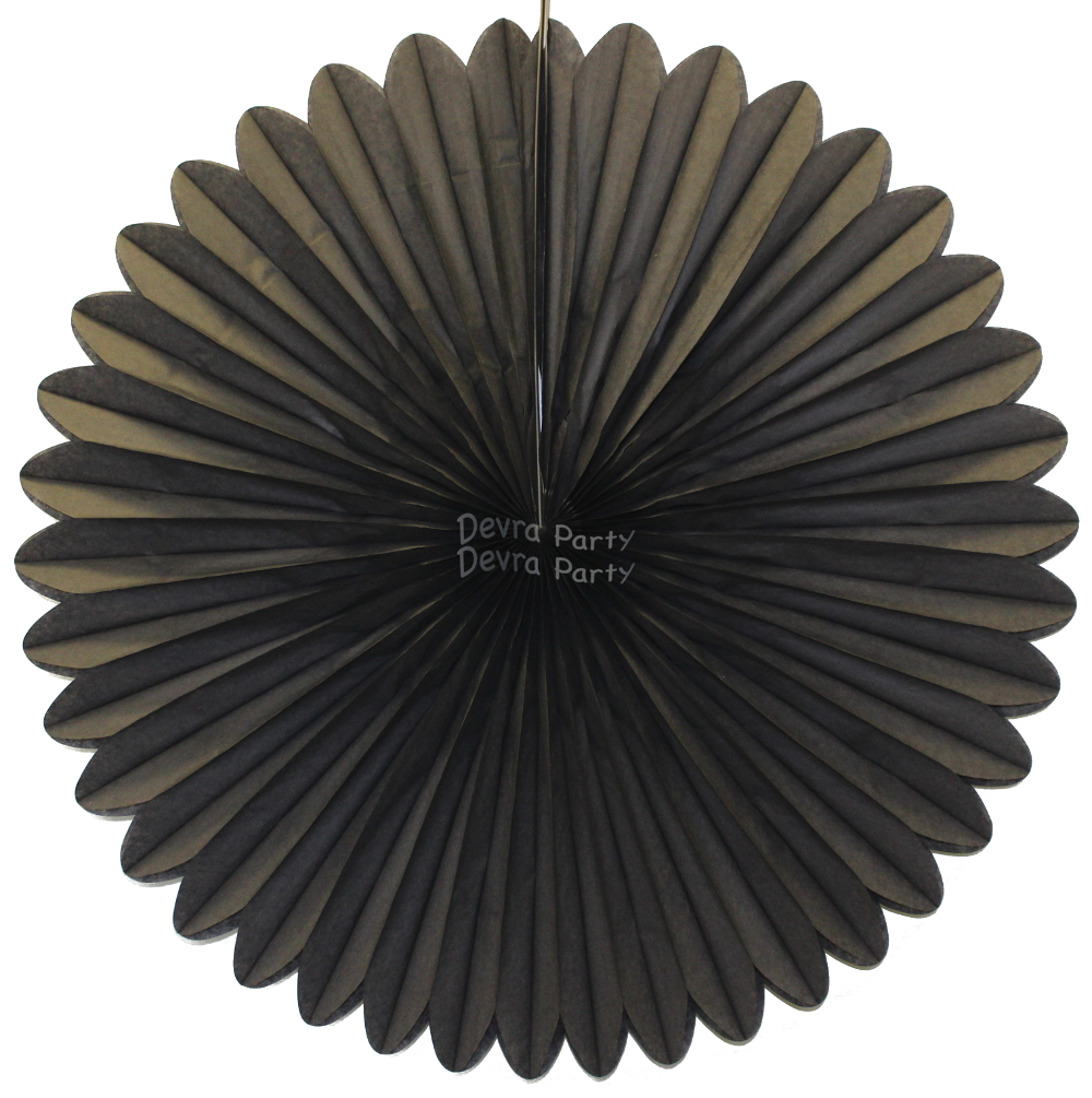 (image for) 27 Inch Deluxe Fan Black (12 pcs)
