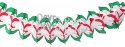 (image for) 12 ft Christmas Cross Garland Decoration (12 pcs)