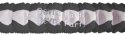 (image for) 12 Foot Black Oval Garland (12 pcs)