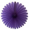 13 Inch Fan Decorations Lavender (12 PCS)