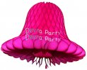 (image for) Cerise Tissue Bells (12 Pieces)