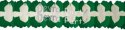 (image for) 12 Foot Cross Garland Decoration Dark Green & White (12 pcs)