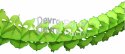 (image for) 12 Foot Lime Oval Garland Decoration (12 pieces)
