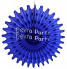 (image for) Dark Blue 18 Inch Tissue Paper Fan (12 Pieces)
