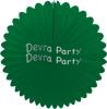 (image for) 27 Inch Dark Green Deluxe Fan Decorations (12 pcs)