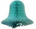 Aqua Honeycomb Bell (12 Pieces)