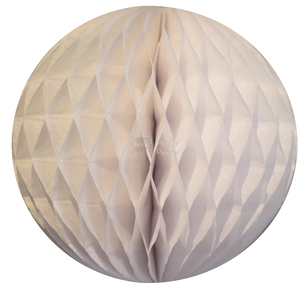 (image for) White Honeycomb Tissue Balls (12 pcs)