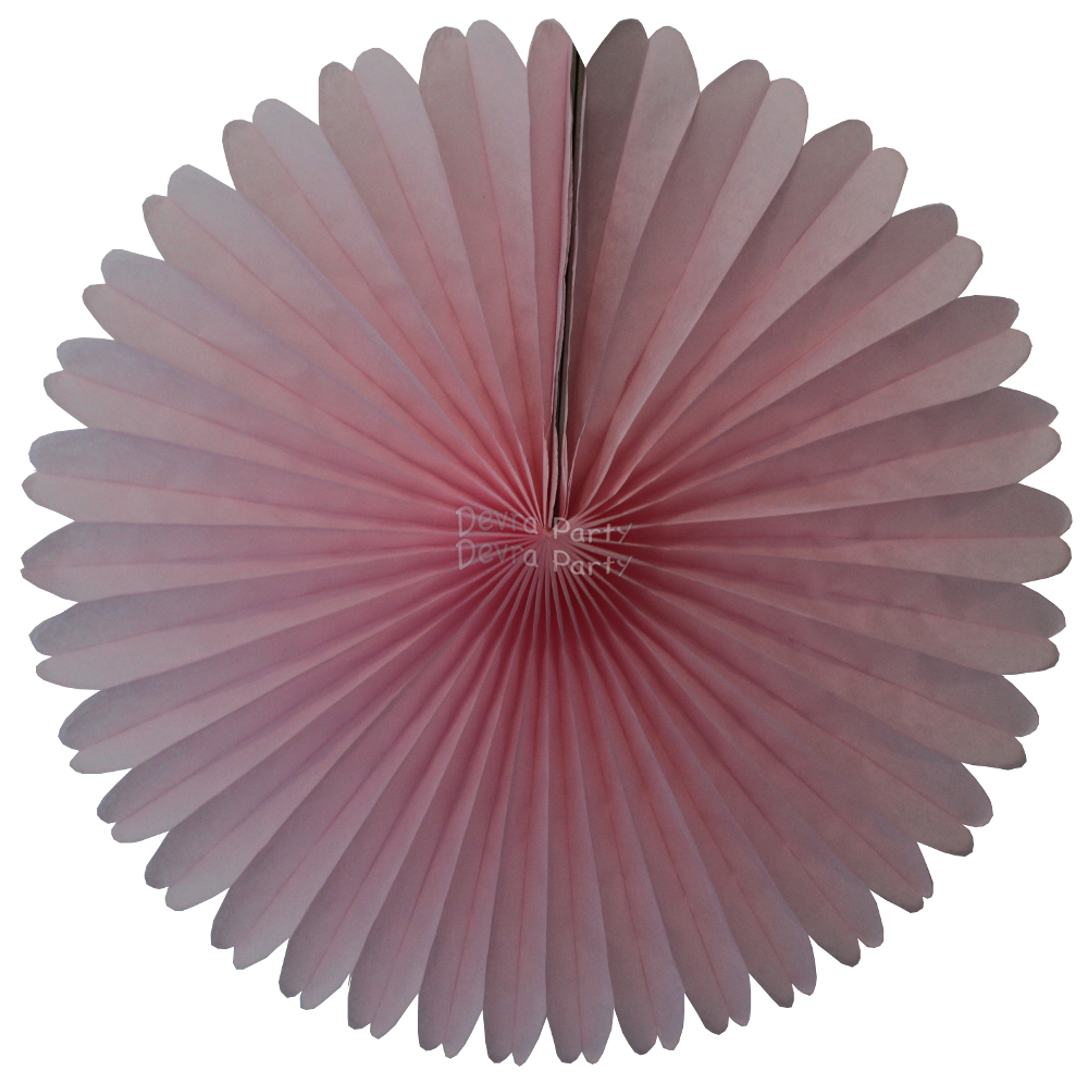 (image for) 13 Inch Fan Decorations Pink (12 PCS)