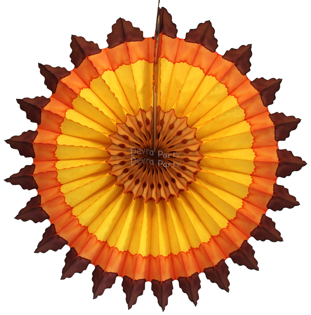 (image for) 27 Inch Fall Zigzag Fan (12 pcs)